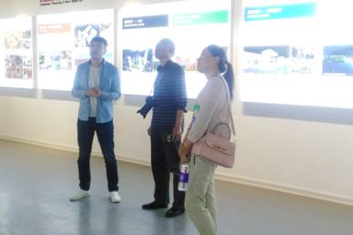 中国科普研究所研究员孟凡刚一行到鱼峰区螺蛳粉产业园和木马（柳州）工业设计中心调研参